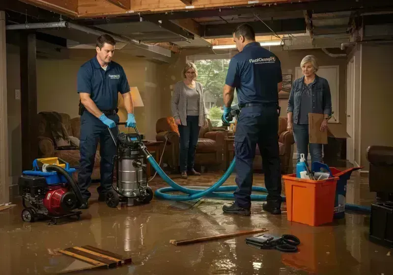 Basement Water Extraction and Removal Techniques process in Dunkirk, IN